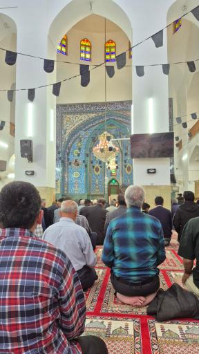 عکس مسجد  و حسینیه زیر ده اردکان 