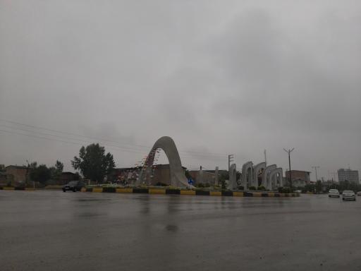 عکس میدان امام رضا نکا