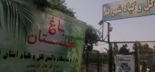 عکس بازار دائمی گل و گیاه قم