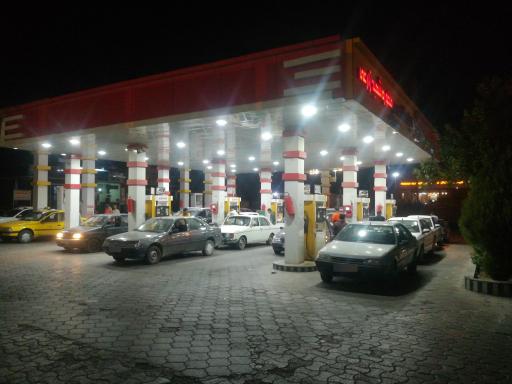 عکس جایگاه سوخت شهید زارعی (CNG و بنزین)
