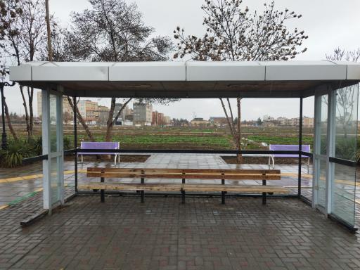 عکس ایستگاه اتوبوس شهید آوینی 8