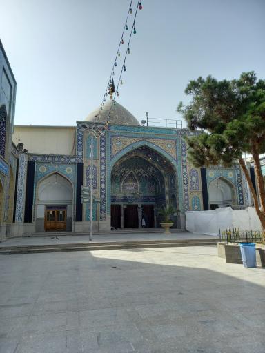 عکس صحن مطهر حضرت امامزاده طاهر علیه السلام