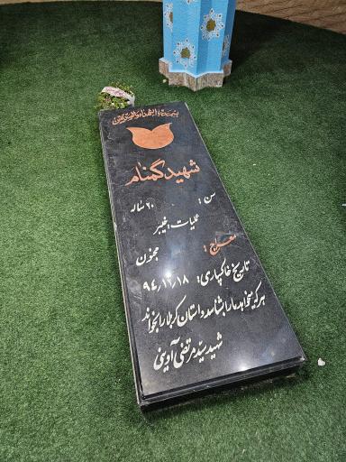 عکس گلزار شهدای گمنام دانشگاه آزاد