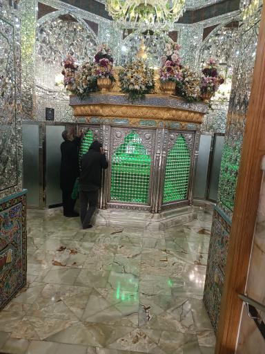 عکس صحن مطهر حضرت امامزاده طاهر علیه السلام