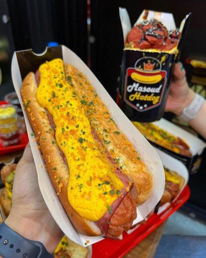 عکس هات داگ مسعود شعبه عظیمیه 