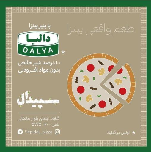 عکس پیتزا سپیدال