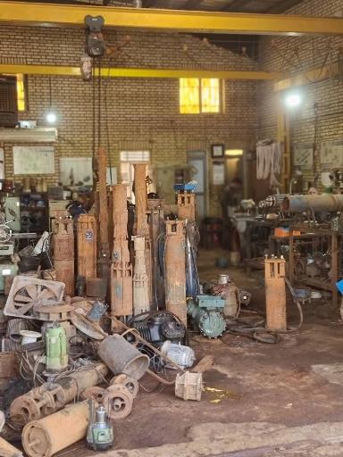 عکس سیم پیچی و تراشکاری شناور رشیدی