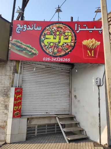 عکس پیتزا و ساندویچ ترنج