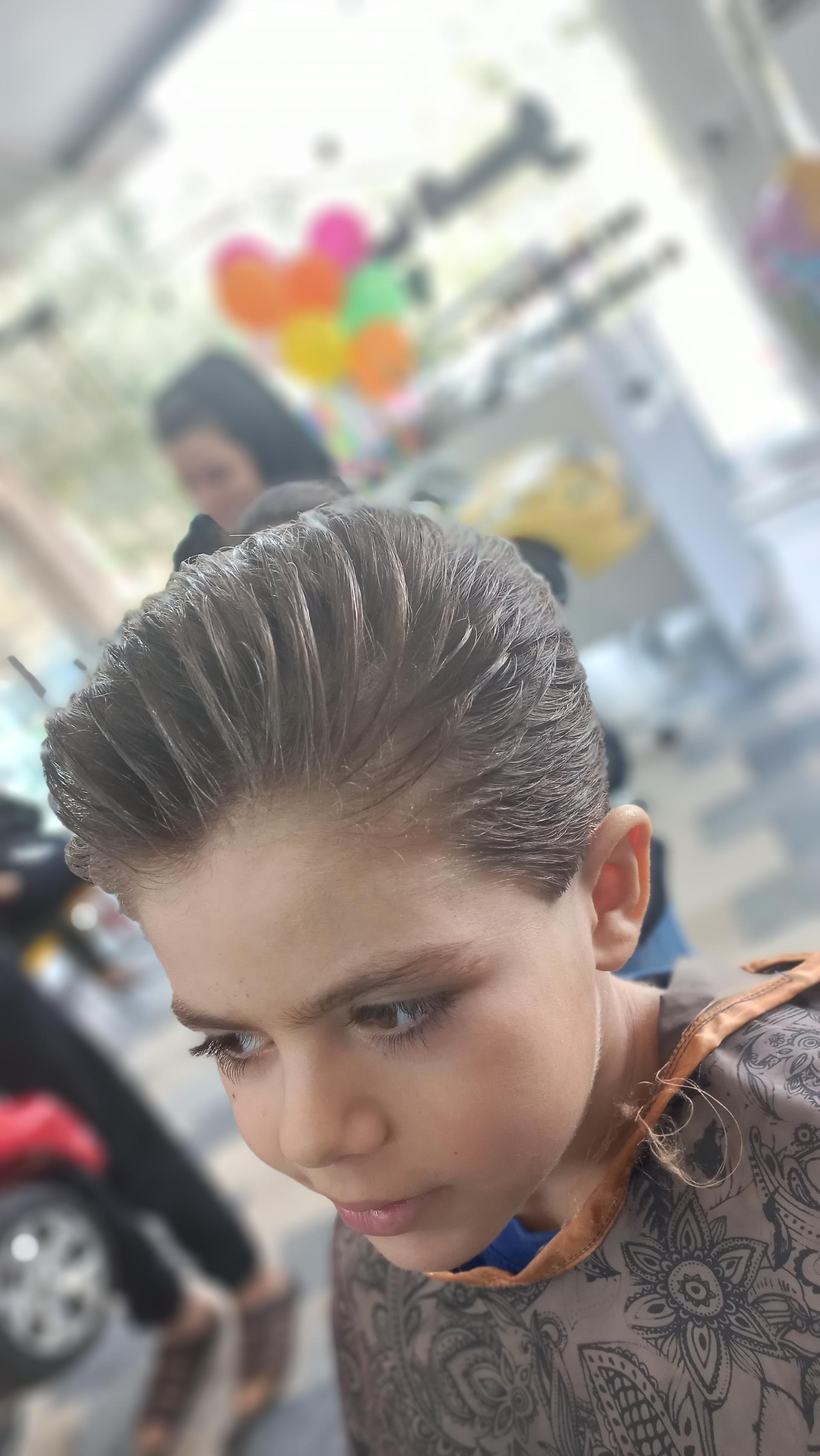 عکس کلوپ مو پدر و کودک