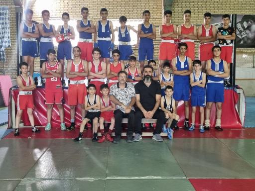 عکس باشگاه بوکس امید بنی جمالی