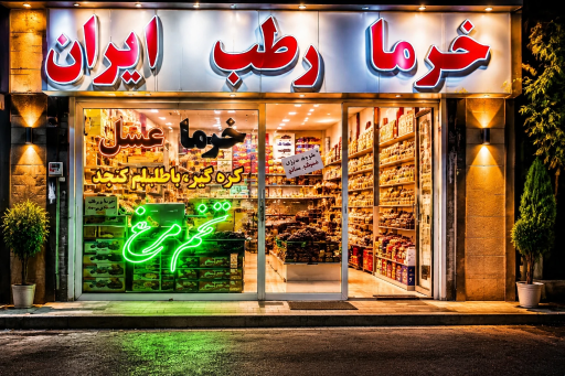 عکس خرما رطب ایران 