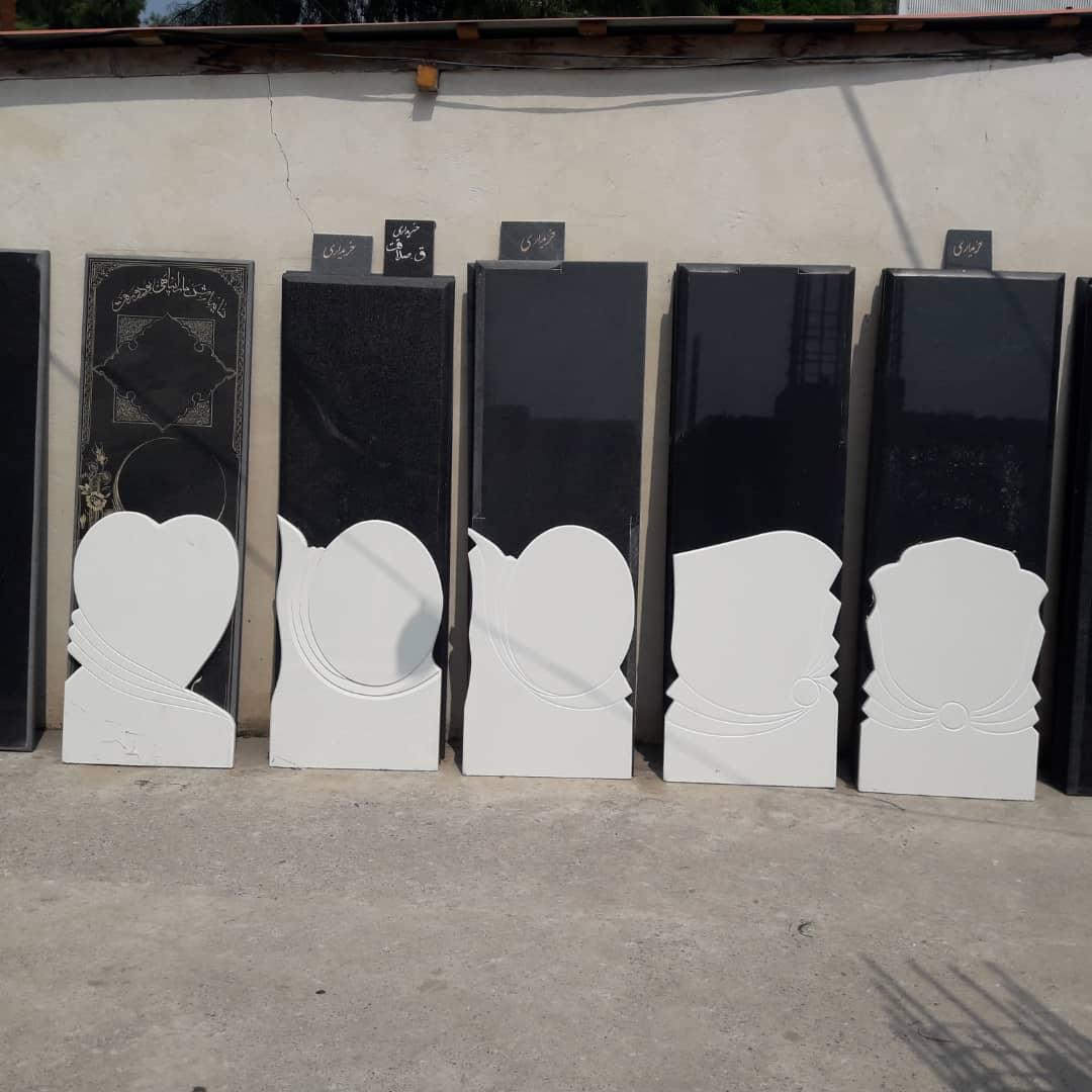 عکس سنگ تراشی و سنگ مزار قو