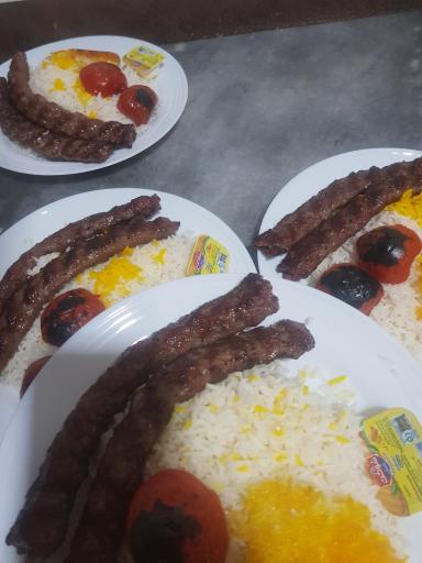 عکس پلو کبابی فطرتی