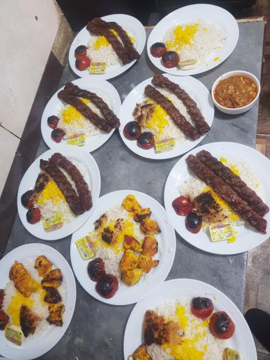 عکس پلو کبابی فطرتی