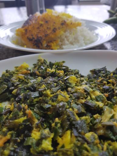 عکس پلو کبابی فطرتی