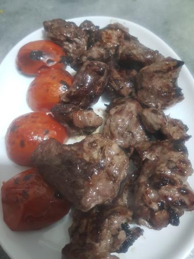 عکس پلو کبابی فطرتی