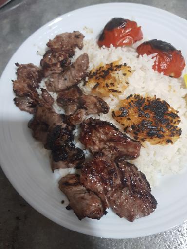 عکس پلو کبابی فطرتی