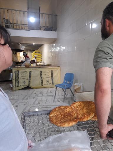 عکس نانوایی  مهدی عبادی