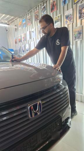 عکس کارشناسی رنگ خودرو برادران پرویزی