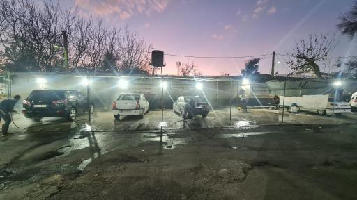 عکس کارواش اتوبان