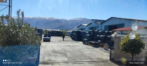 عکس کارخانه پولاد سقف پارس شیراز