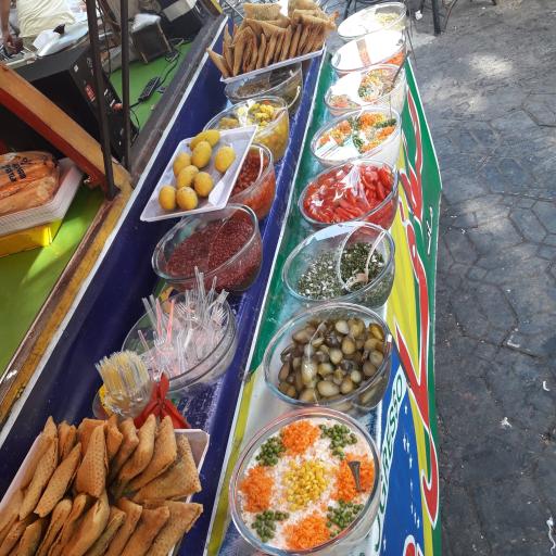 عکس سمبوسه و فلافل عمو مصطفی