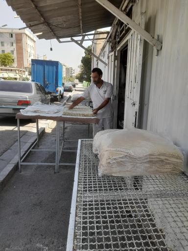 عکس نانوایی لواش