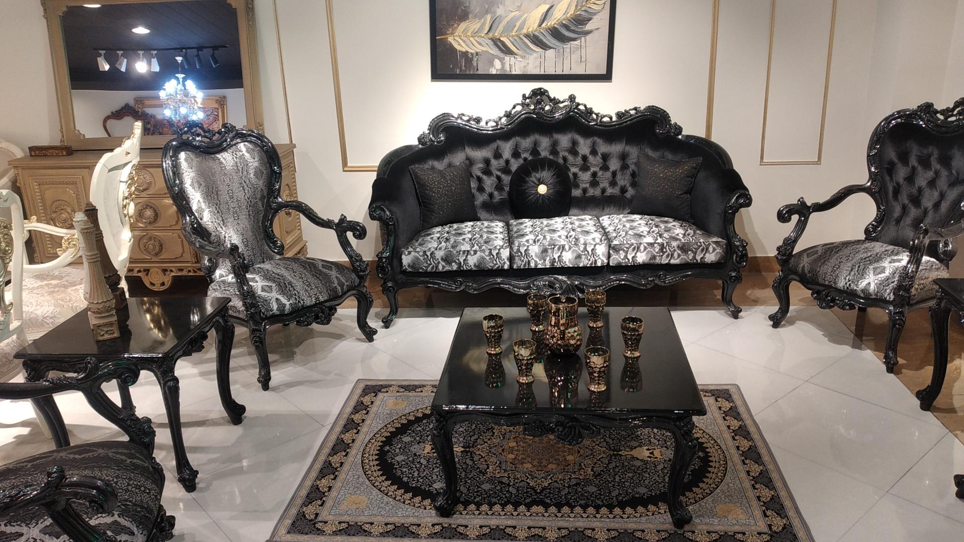 عکس مبل زرین