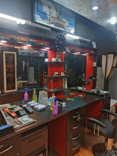 عکس آرایشگاه مردانه آبادان