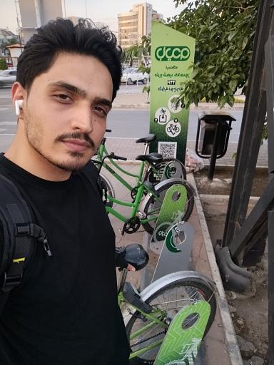 عکس ایستگاه دوچرخه شهید کلاهدوز