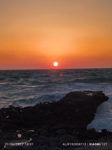 عکس الاچیق غروب کیش