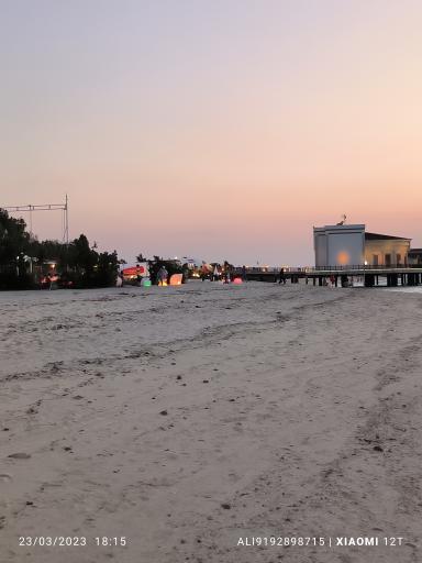 عکس الاچیق غروب کیش