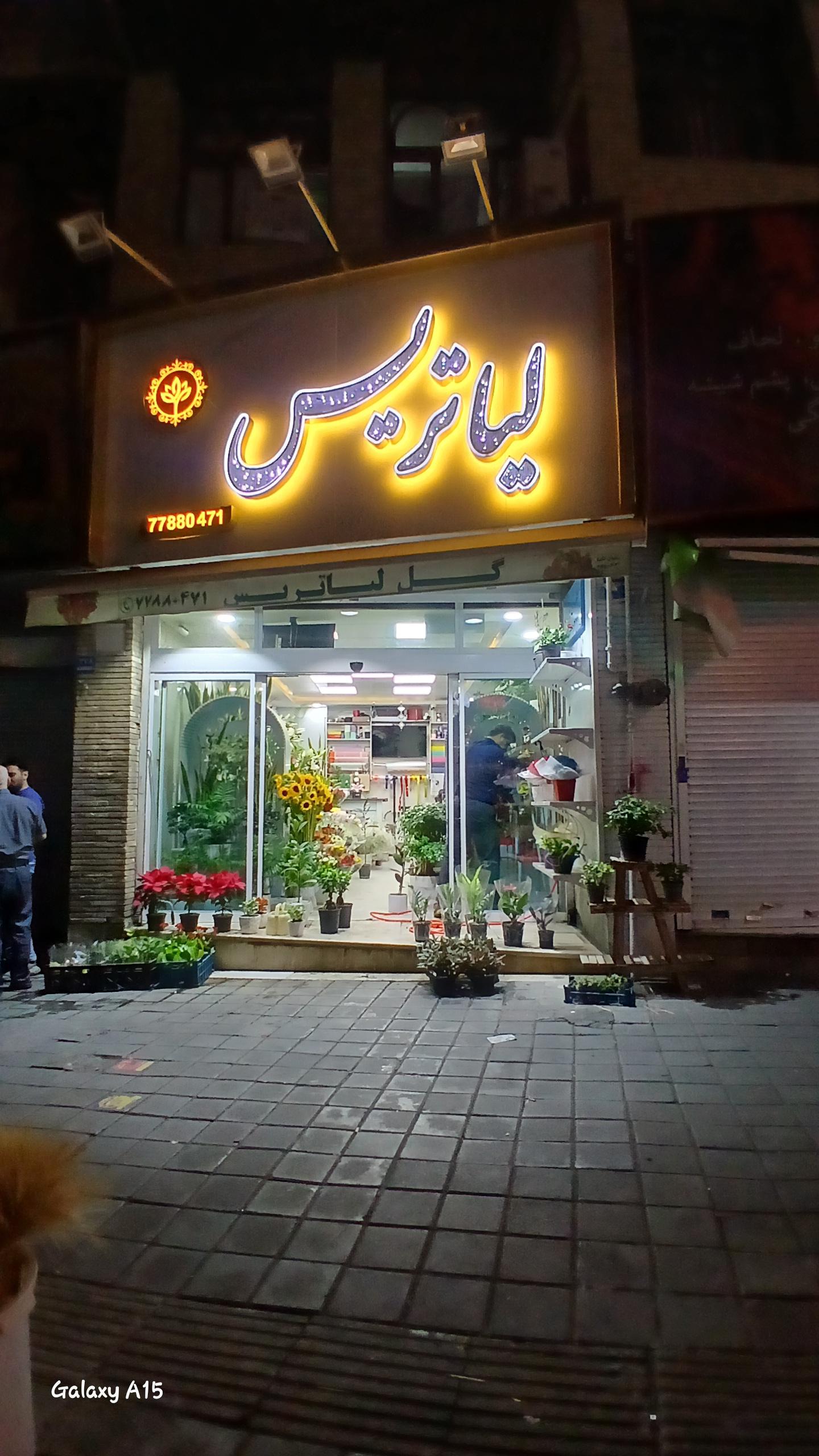 عکس گل فروشی لیاتریس