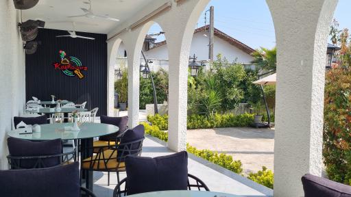 عکس باغ رستوران کشاورز