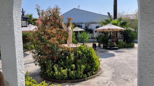 عکس باغ رستوران کشاورز