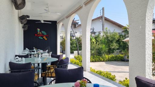 عکس باغ رستوران کشاورز