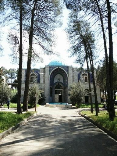 عکس آرامگاه زاهد شیر