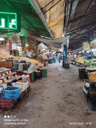 عکس بازار روز بزرگ چالوس