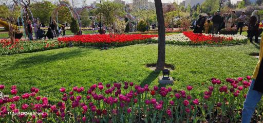 عکس پارک گل‌ها