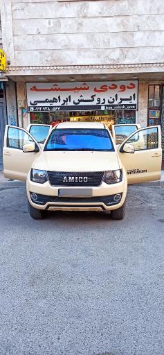 عکس شیشه دودی و روکش اتومبیل ابراهیمی