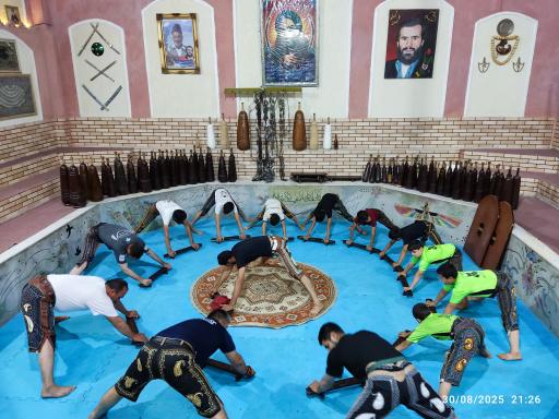 عکس زورخانه قمر بنی هاشم گلدشت 