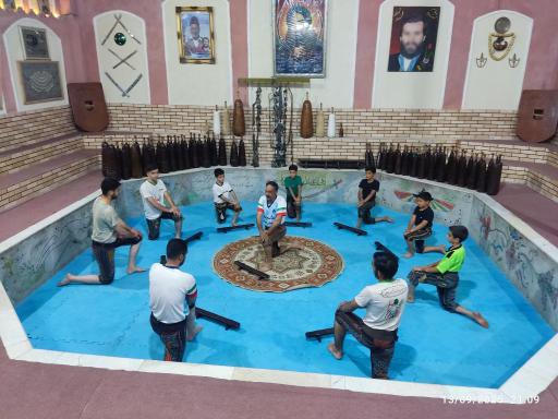 عکس زورخانه قمر بنی هاشم گلدشت 