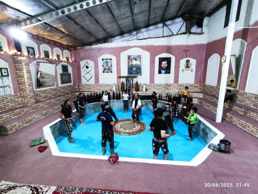 عکس زورخانه قمر بنی هاشم گلدشت 