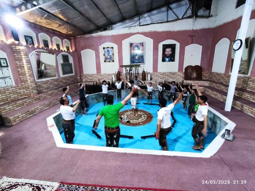 عکس زورخانه قمر بنی هاشم گلدشت 