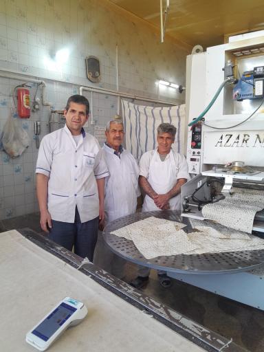 عکس نانوایی لواش‌