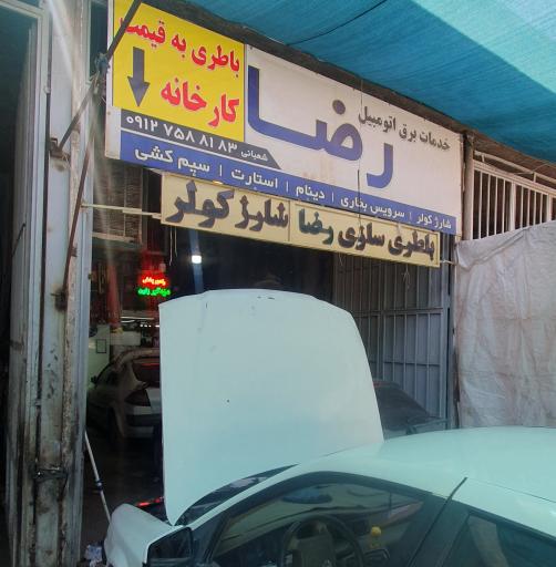 عکس باطری سازی رضا