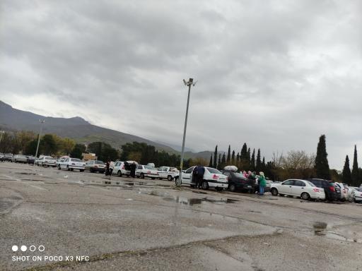 عکس پارکینگ تخت جمشید