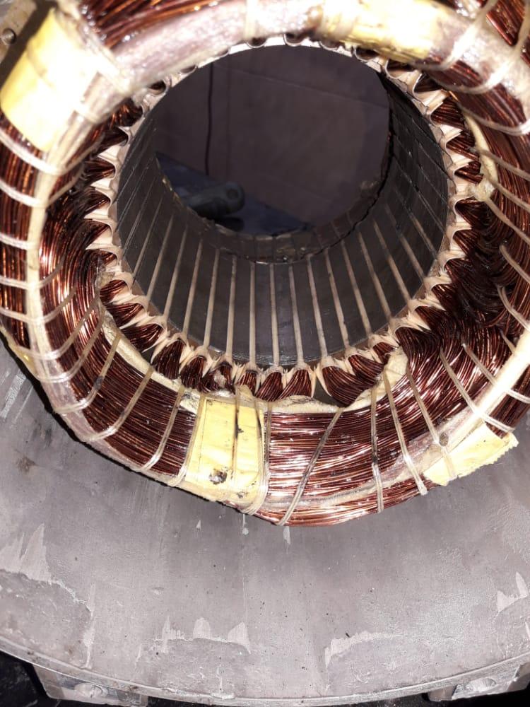 عکس سیم پیچی الکتروموتورهای تک فاز و سه فاز محمد