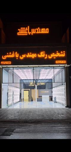 عکس تشخیص رنگ خودرو باغشنی شعبه مرکزی