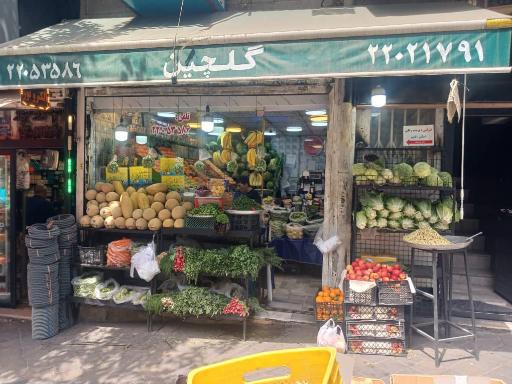 عکس میوه فروشی گلچین